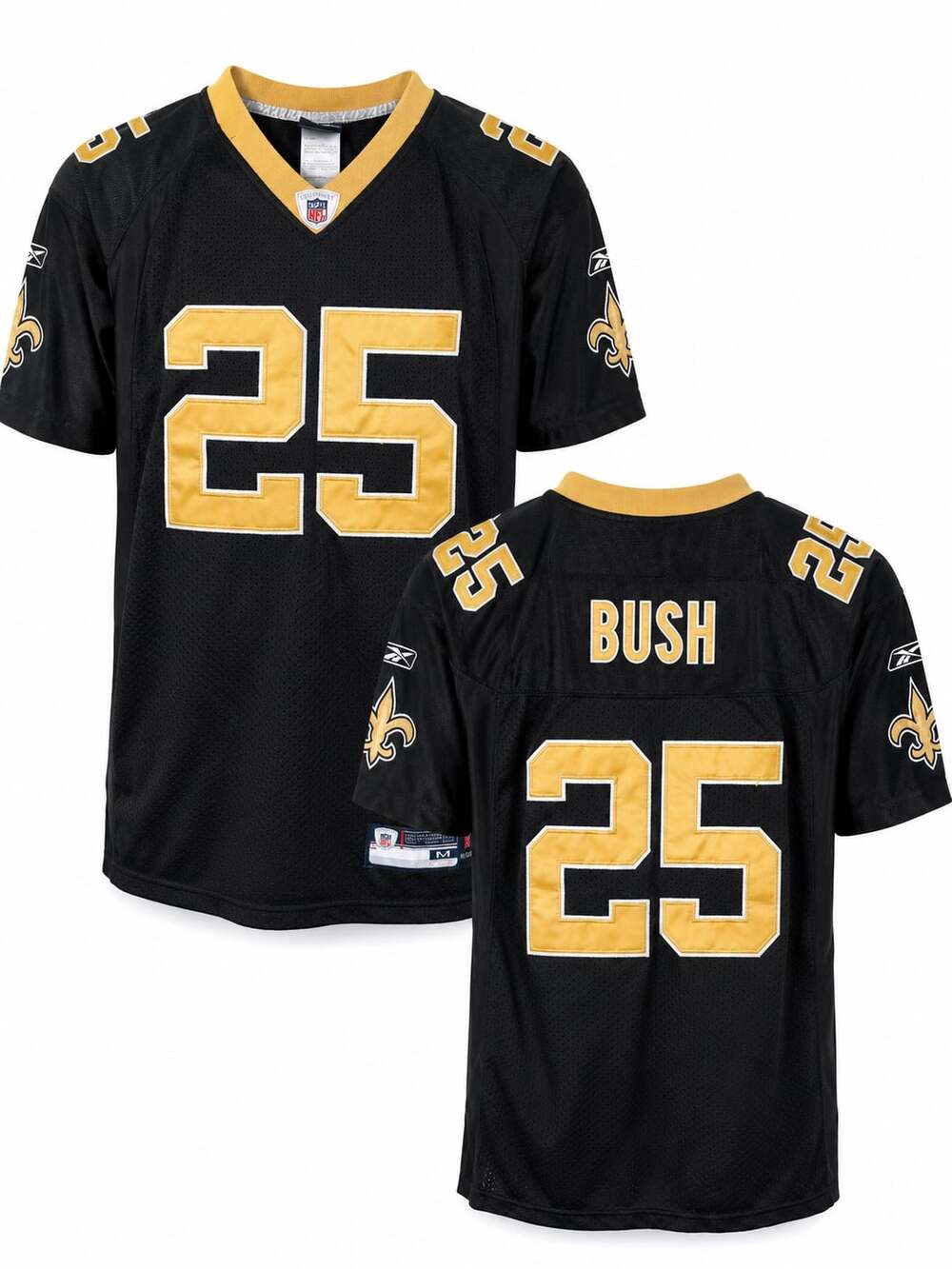 Kids Reebok New Orleans Saints Reggie Bush 25 NFL On Field Jersey